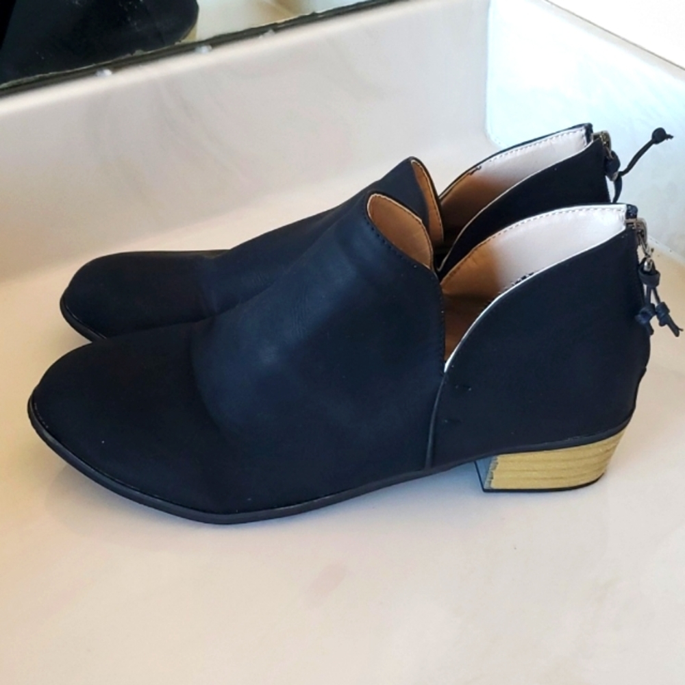 New! Suede Booties